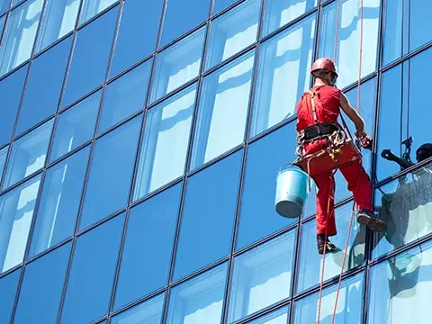 Abseil Cleaning