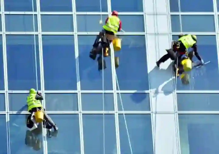 Abseil Cleaning